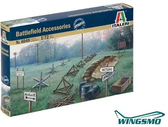 Italeri WWII Schlachtfeldzubehör 6049