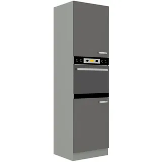 Küchen-Preisbombe Hochschrank 60 x 0 x 0 cm Grau