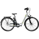 ZÜNDAPP Z510 700c E-Bike E Cityrad Damenrad Pedelec Elektrofahrrad Damen Fahrrad 28 Zoll (weiß grün)