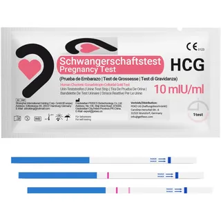 50x Schwangerschaftstest 10 miu/ml Baby Frühtest Teststreifen Urintest HCG-Test