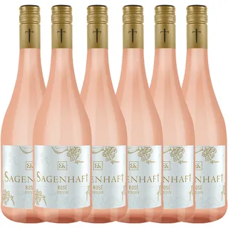 Sagenhaft Rosé Qualitätswein trocken 0,75L 6er Karton