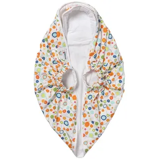 Snugglebundl Tragetuch ergonomische Babytragehilfe Snugglebundl, Babytragetuch mit Kopf- und Nackenstütze weiß