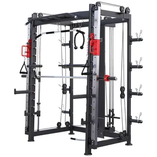 Gorilla Sports Multifunction Smith Machine schwarz No Size