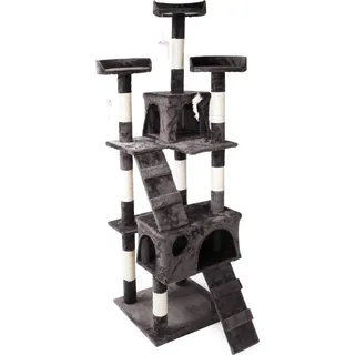 Wiltec Kratzbaum 170 cm grau