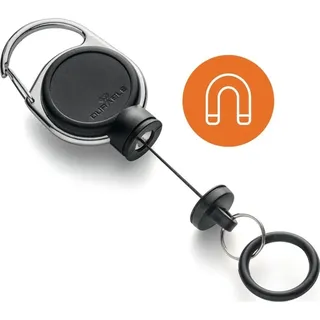 Durable Cliphalter JoJo für kleine Desinfektionsflaschen schwarz