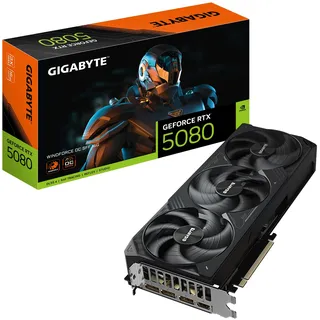 Gigabyte GeForce RTX 5080 WINDFORCE OC SFF 16G Grafikkarte HDMI/DP