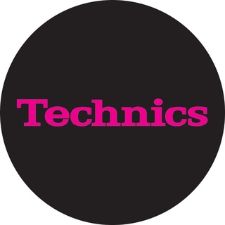 Technics Rutschmatte, schwarz-rosa