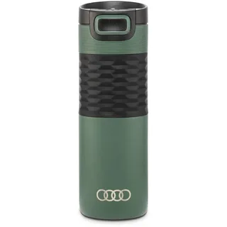 audi collection shop Audi 3292500110 Isolierbecher Trinkflasche Isolierflasche Ringe Logo 500ml grün