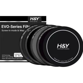 H&Y HD EVO ND Landscape Filter Kit 112mm 112 mm, / Black / Transparent