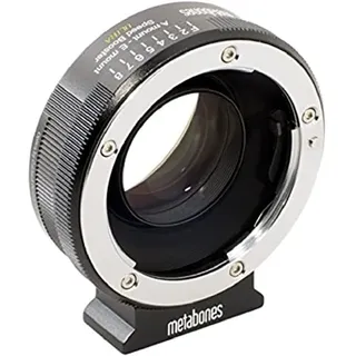 Metabones Sony Alpha to E-Mount Speed Booster Ultra 0.71x (Black Matt), MB_SPA-E-BM2, schwarz/Chrom