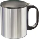 MATO interpräsent Thermobecher Edelstahl (gebürstet), Schwarz 0.280l 4119