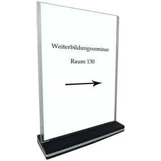 Hti-Living HTI-Line Tischaufsteller A3 Hochformat