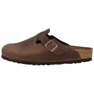 Birkenstock Boston Nubukleder geölt habana 42