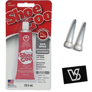 Shoe Goo Clear 29,5mL - Original, Tube + 2 Dosierspitzen & Vamos Skate Co Sticker NEU (379,32€/L)