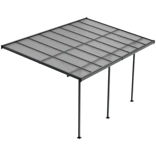 Juskys Terrassendach Borneo 500 x 300 cm dunkelgrau