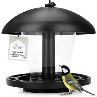 wildlife home Vogelfutterspender, Schwarz