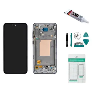 Samsung Galaxy A55 5G Display Awesome Navy - Set - Schwarz