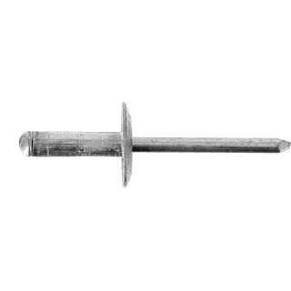 Restagraf Niete mit großem Kopf, Aluminium & Stahlschaft – kompatibel mit Alfa Romeo, Citroen, Fiat, Jeep, Peugeot – Durchmesser 4,8 mm – Länge 17 mm – Ref. 11142 – 20 Stück