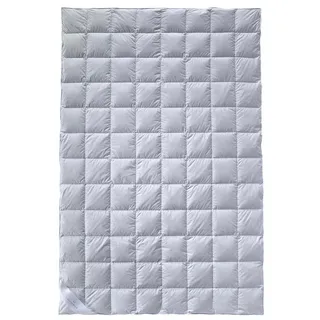 billerbeck Daunenbettdecke Daunendecke Gabriela 90, Füllung: Gänsedaunen und Federn, Leicht und anschmiegsam, besonders strapazierfähig 135 cm x 200 cm