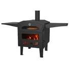 ECOfoxx Grillkamin Pizza-Ofen, Gartenkamin, Zeltofen
