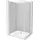 Roma kippbare Duschabtrennung 90 100 Transparent Chrom Duschwanne Flat 854-090-100-01-00-4010