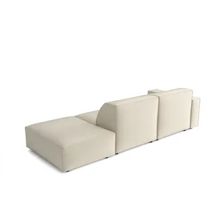 Emoebel24 Sofa modular 262x102x70cm Lucas Grau - Grau