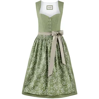 Stockerpoint Damen Dirndl Edonita I Größe 32-48 I Bequemes Trachtenkleid mit Schürze & liebevollen Details I Bequem & pflegeleicht I Perfekt für Trachten & Festlichkeiten - 38