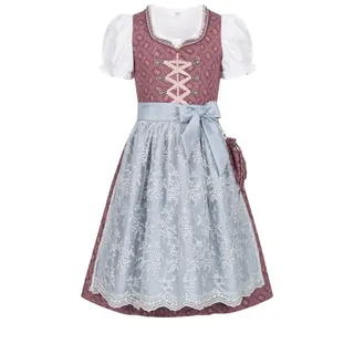 Nübler Dirndl Kinderdirndl 3-teilig Lea in Beere von Nübler lila 98
