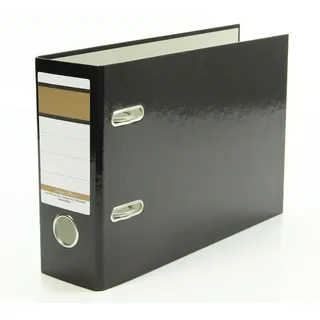 Livepac Office 10x Ordner / A5 quer / 75mm breit / Farbe: schwarz