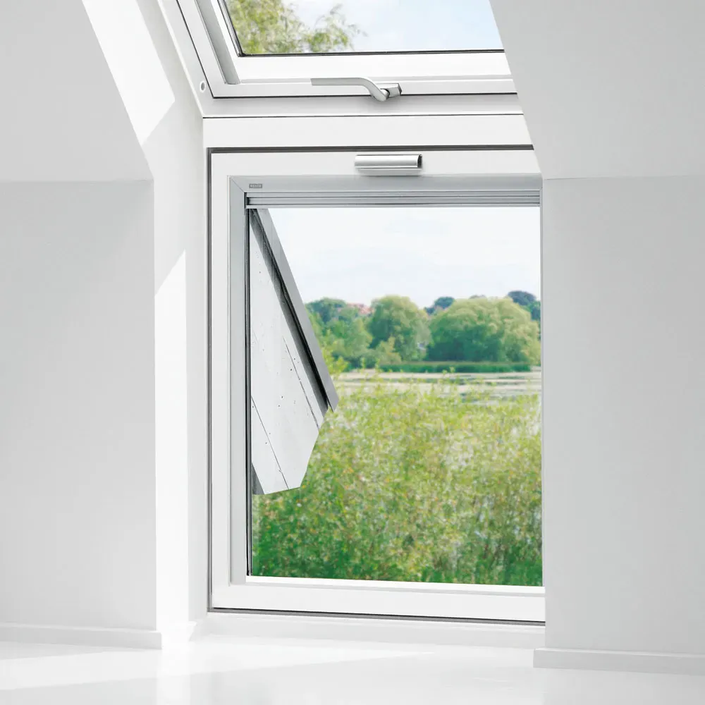 VELUX Zusatzelement WAND VFE MK31 3068 klar lackiert ENERGIE Alu 78x60 cm