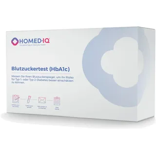 Homed-IQ HbA1c Blutzuckertest 1 St