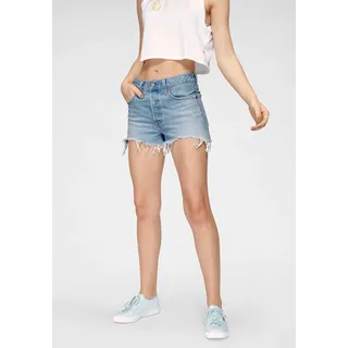 Levi's Levis Damen Jeans-Shorts 501 mit hohem Bund-W28