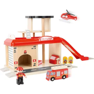 Small Foot Company Small foot 10900 - Feuerwehrwache mit Zubehör,