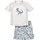 Rash-Guard-Set Creme 122-128
