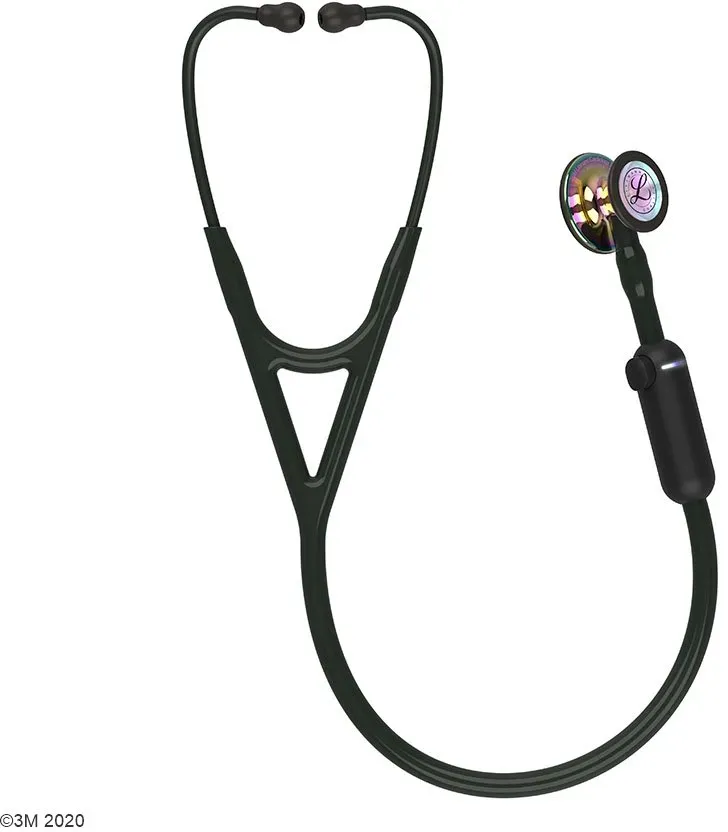 3M Littmann CORE elektronisches Stethoskop High Polish Regenbogen Edition
