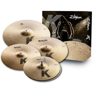 Zildjian K Cymbal Set - 14" Hi-Hats, 16"/18" Thin Crash, 20" Ride