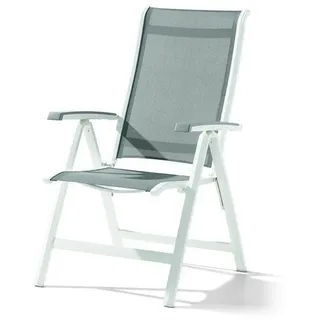 Sieger Calvi Klappsessel 61 x 69 x 109 cm weiß/hellgrau