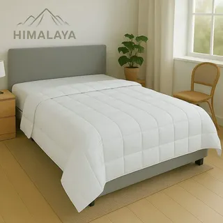 Traumschlaf Traumschlaf, Daunendecke Himalaya leicht, Füllung: 100% Daunen 155x220 cm) - Weiß