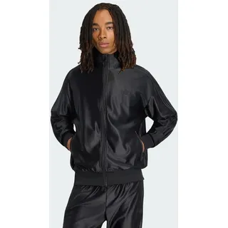 adidas Firebird Metallic Trainingsjacke Herren Schwarz XL