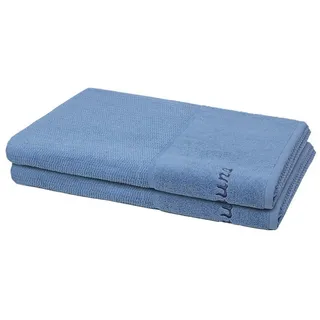 Saunatuch 2 x 80 x 200 cm cornflower