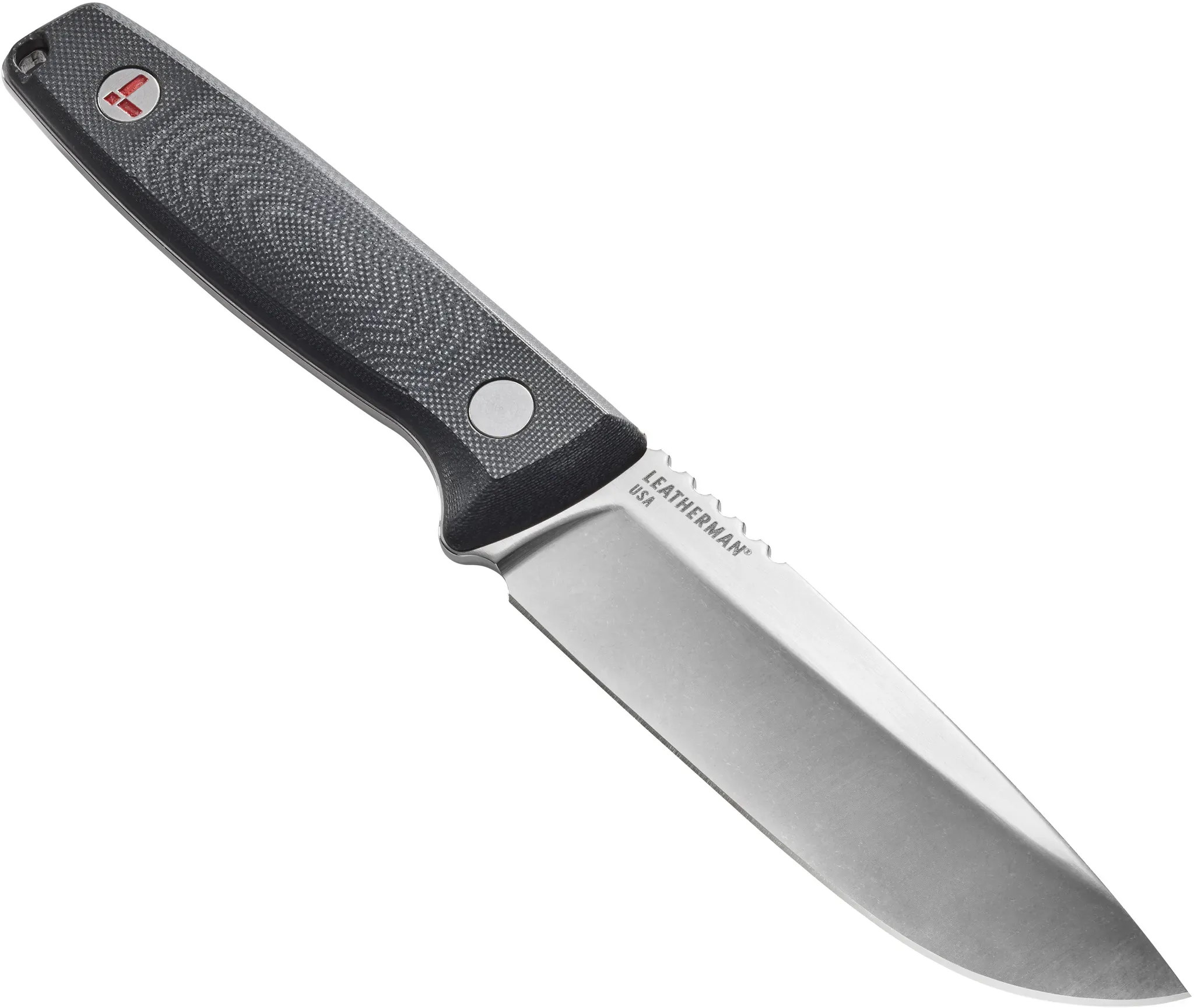 Leatherman Trac Outdoormesser - STK - jet black