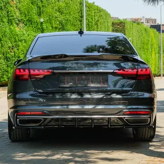Heckdiffusor kompatibel mit AUDI A4 B9 Facelift 2019–2024