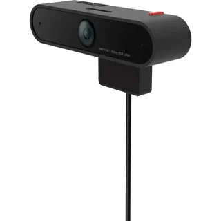 Lenovo LC50 - Webcam - Schwarz - USB 2.0 - 1 - 1920 x 1080 Pixel Videoauflösung - 90° Angle - Mikrofon - Monitor
