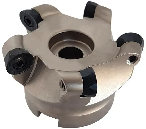 Messerkopf 63 mm mit 5 Schneidplatten (TiAlN-beschichtet)