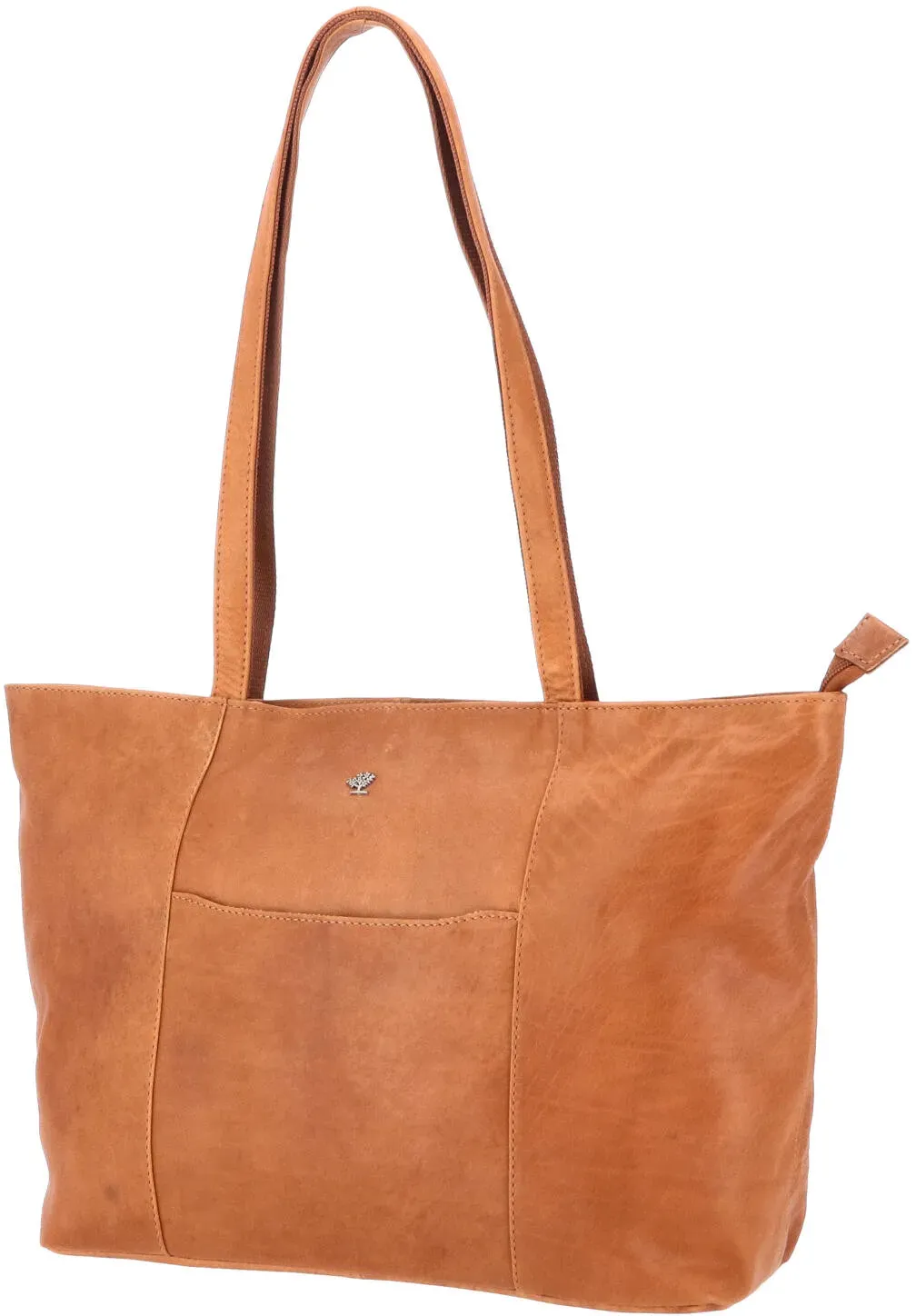The Skandinavian Brand Damenshopper Leder - Cognac
