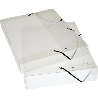 Exacompta 5962E A4 2,5 cm Füllhöhe, Kunststoff, transparent
