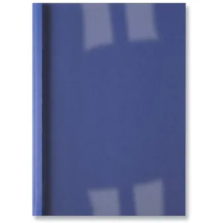 GBC IB386619 Thermobindemappe Business Line Leinen, 3 mm, 100 Stück, royalblau