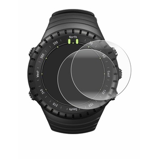 BROTECT 2 Stück Full-Cover Schutzfolie für Suunto Core All Black Full-Screen Displayschutz-Folie [3D Curved, Anti-Fingerprint, Kristall-Klar]