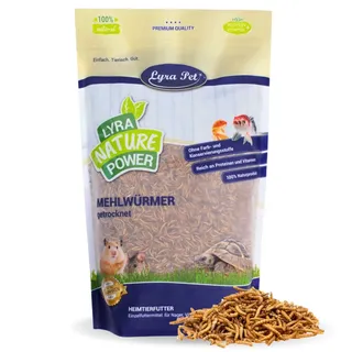 Lyra Pet Lyra Pet® Mehlwürmer getrocknet im Beutel