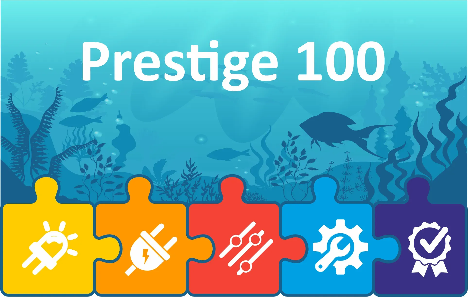PRO2 LED Beleuchtung für Aquatlantis Prestige 100 Aquarium | Komplett-Set